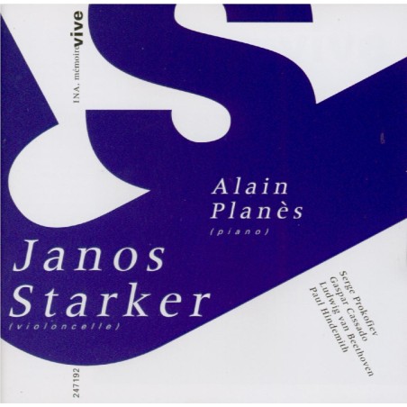 PROKOFIEV - Starker - Sonate pour violoncelle et piano en do majeur op.1..